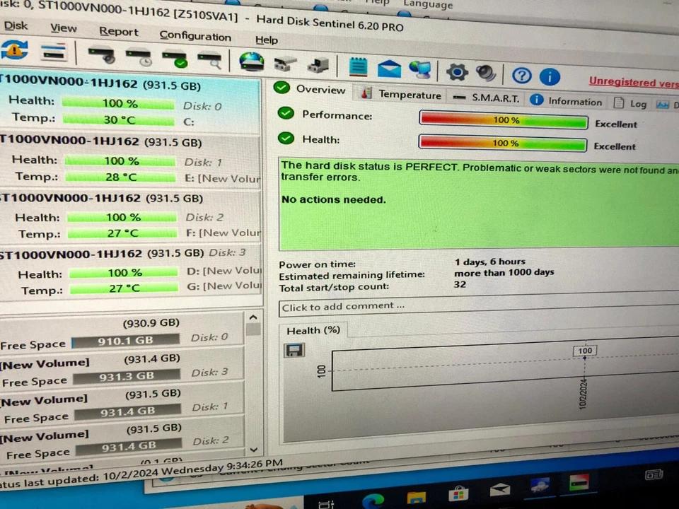 Buffalo TeraStation TS5400D0404-EU Atom CPU/2GB 4 x 1TB = 4TB HDD Business NAS - Image 2 of 4
