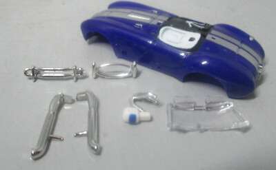 ''NEW'' T-DASH BLUE/SILVER STRIPES COBRA KIT HO T JET BODY
