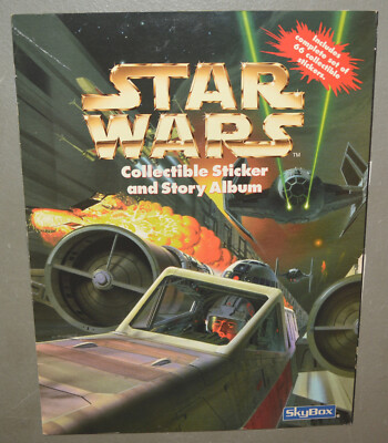 STAR WARS YEAR BY YEAR ステッカー本付き Star Wars sticker album - FULL - Skybox 1996 - New Hope, Empire