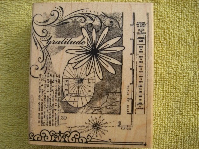 "Sello de goma Hero Arts collage gratitud 3,75"" x 3,25"" H4773" Foto 4 de 4