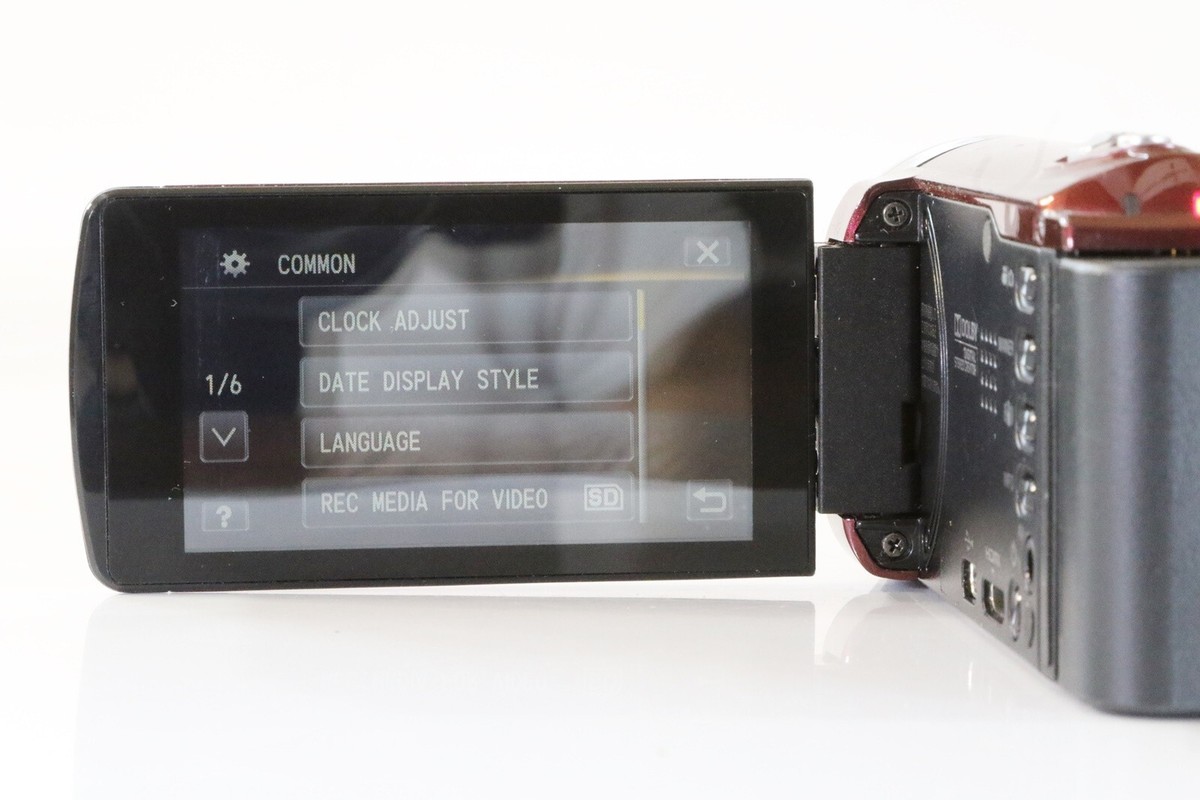JVC Everio GZ-E117 Red Digital High Definition Video Camera JVC Everio GZ-E117 Red Digital High Definition Video Camera