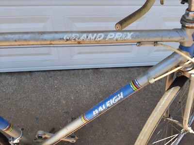 Raleigh Grand Prix Vintage Road 10 speed Bike Vintage, Large Frame