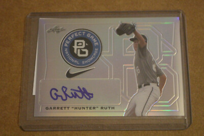 GARRETT HUNTER RUTH 2016 Leaf PERFECT GAME Autograph SILVER PROOF #1/1 FLORIDA