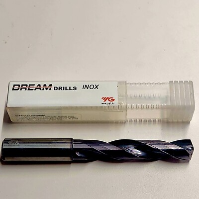 16.3mm 5XD  INOX CARBIDE DRILL LONG w/ COOLANT HOLES  #DH452163 93mmLOC 143mmOAL