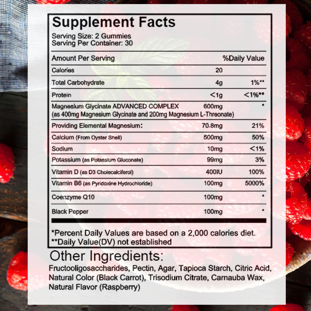 Magnesium Glycinate 400mg-Chelated,for Calm,Stress,Sleep,Leg Cramp,Heart