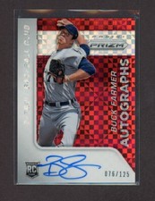 2015 Panini Prizm Autograph Prizms Red Power #55 Buck Farmer 076/125     *25258