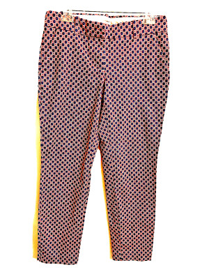 J. Crew Pants Size 2  Cafe Capri Cameron Ankle Straight Leg Pocket Belt Loop NEW