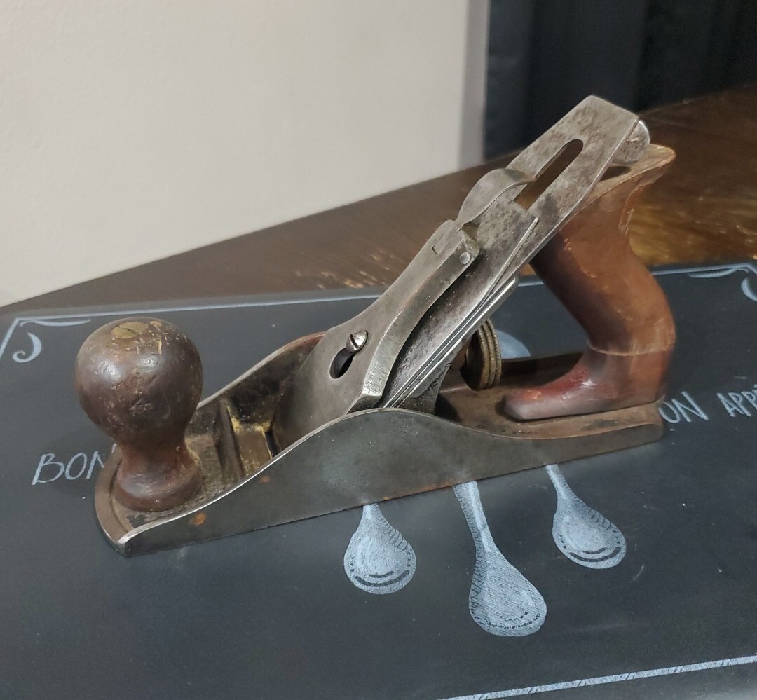 Vintage Hand Planer Made in USA Wood Working Carpenter Woodcraft Tool