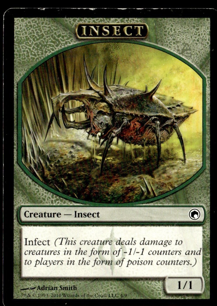 2010 Scars of Mirrodin Insect Token/Common #4