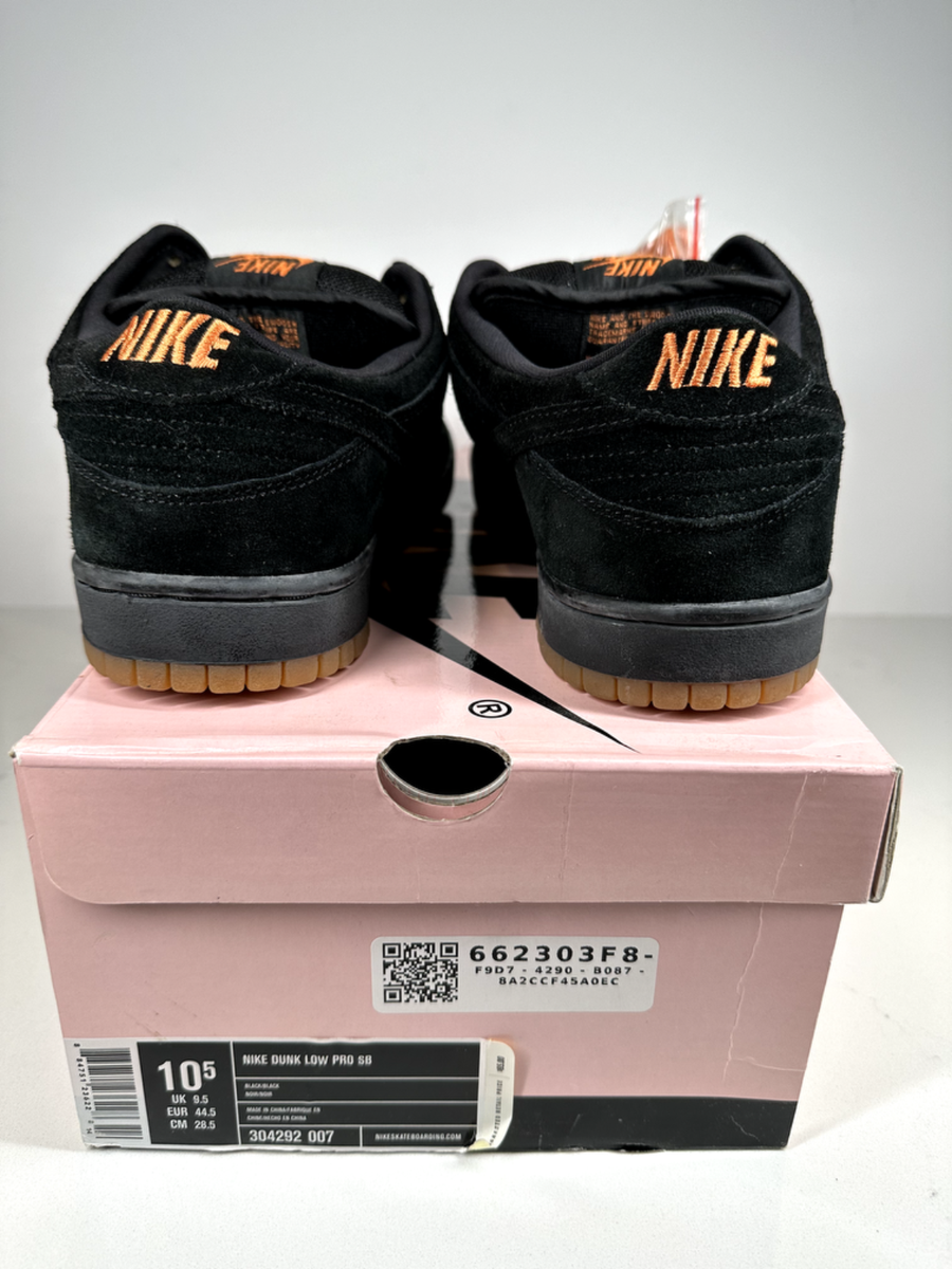 Nike SB Dunk Low Pro Black Pack Halloween 2005 DS OG ALL Nike SB Dunk Low Pro Black Pack Halloween 2005 DS OG ALL