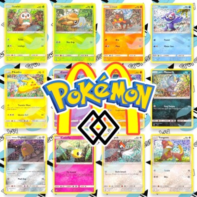 Pokémon TCG Cards GO 151 McDONALD's PROMOtional | COMPLETE