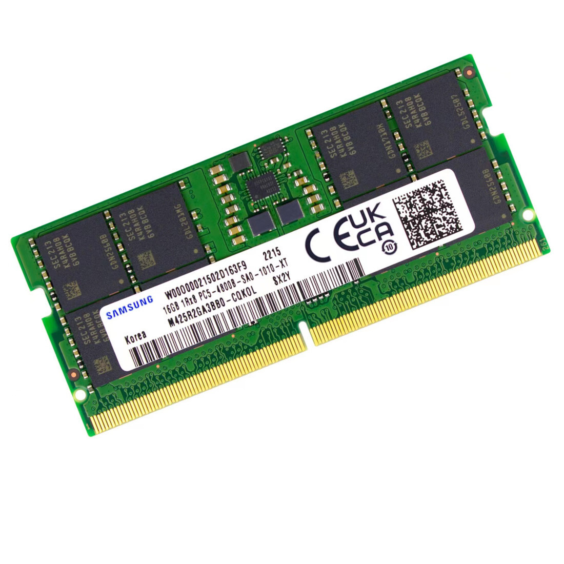 Samsung 32GB 2X16GB DDR5 4800MHz PC5-38400 SODIMM Memory Ram