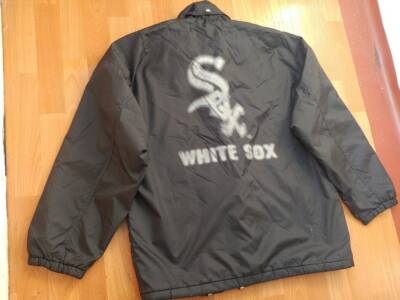 MLB Chicago White Sox jacket, CMP baseball jacket, 1990s nylon