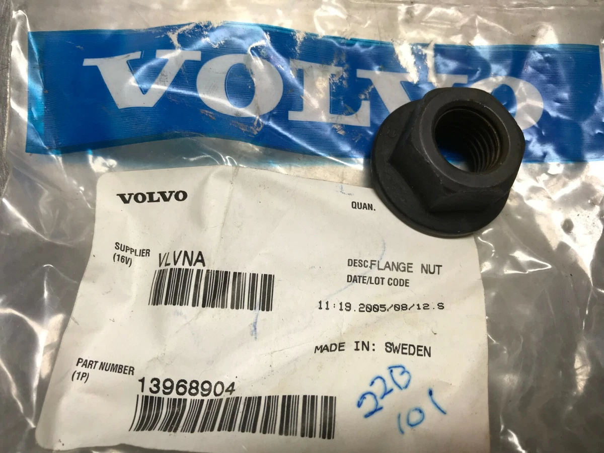 13968904 GENUINE VOLVO FLANGE NUT QTY of 10 Nuts VOE13968904 | eBay 