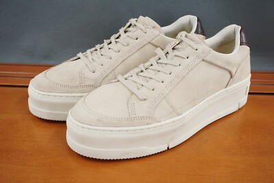 Vagabond Zoe Shoes Women's 11 White Leather Lace Up Casual Platform Sneakers