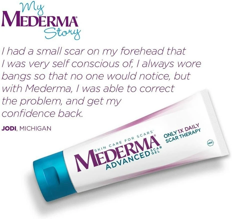 MEDERMA Advanced Scar Gel Cream Treatment 50g Skin Care Old & New Scars - image 4 of 4