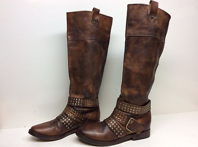 VTG MENS PRIMABASE RIDING BROWN BOOTS SIZE 38