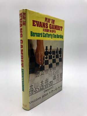 Play the Evans Gambit, Harding, T. D.,Cafferty, Bernard, Very Good Book