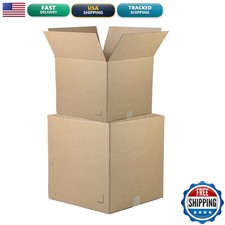 The Boxery 8"x8"x8" Corrugated Cardboard Boxes 25-Pack 8 x 8 x 8"