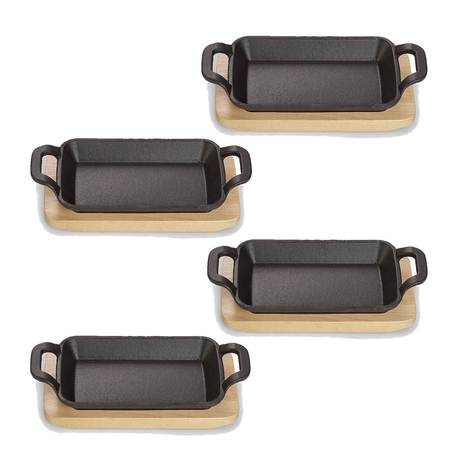 Echtwerk EW-GE-1340-4 Servierschale aus Gusseisen 4-teilig Servierschlchen 7990₽