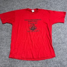 Jerzees T-Shirt Mens XL Red Pasco High School Class of 1982 Reunion USA Made