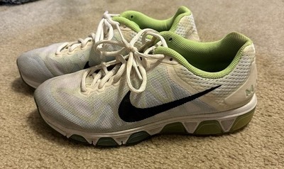 Nike Air Max Tail Wind 7 Women's Running Shoes Size 9 White Green