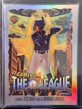 2025 Bowman Chrome JESUS MADE It Came To The League Refractor #IT-14 Brewers