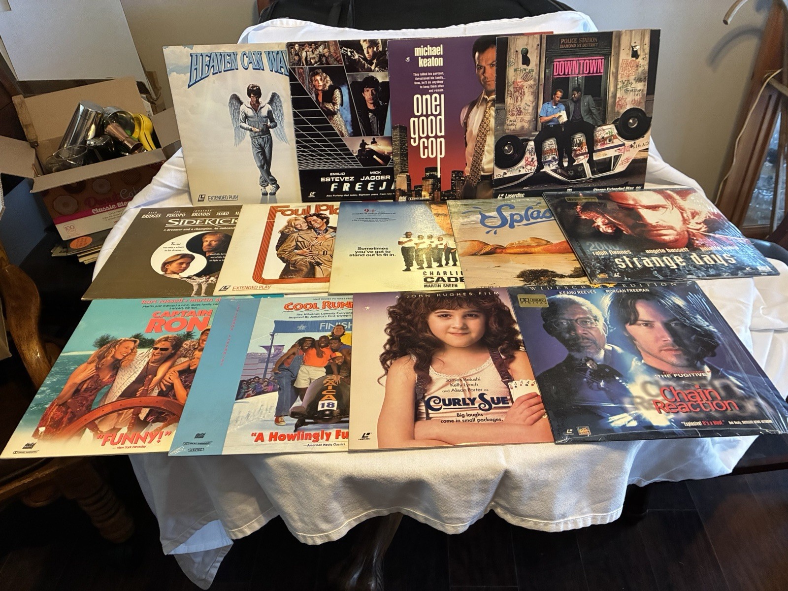 Large Lot of 25 Laserdisc Movies