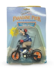Disney California Adventure Paradise Pier Goofy Friction Powered BMX Bike - Rare