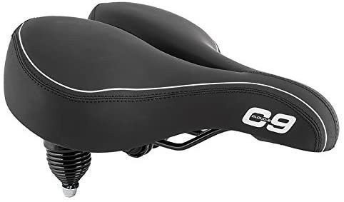 Cruiser Sofa Cloud-9 Bicycle Suspension Cruiser Coil Saddle Black Bike Seat