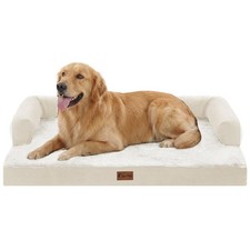 Orthopedic Dog Beds for Extra Large Dogs, Waterproof Egg Crate Foam XL Dog Be...