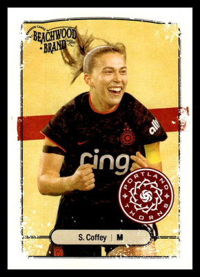#ad Sam Coffey Portland Thorns FC 2025 Beachwood Parkside #112 Soccer $1.13