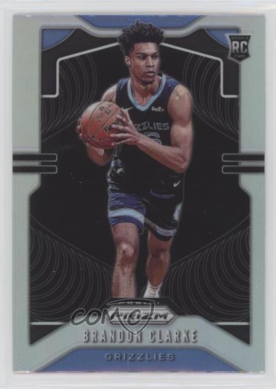 2019-20 Panini Prizm Rookie Silver Prizm Brandon Clarke #266 0pm
