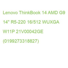 Lenovo ThinkBook 14 AMD G9 14 R5-220 16/512 W...