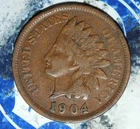 1904 Indian cent  {{{1H45