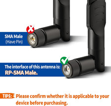 4G LTE Cellular Trail Camera Antenna 8Dbi RP-SMA Male Antenna 2-Pack Compat...