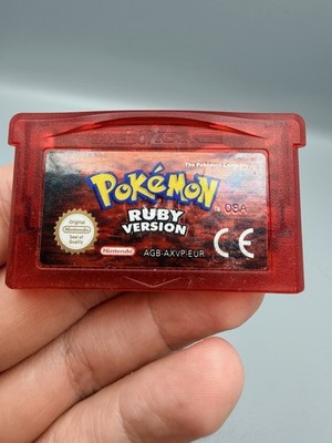 Original Nintendo   NEUE BATTERIE   Pokemon Rubin Gameboy Advance GBA 08A