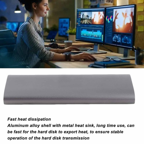 M.2 Hard Drive Enclosure 5Gbps High Speed Tool Free USB C SSD Exter FY - Afbeelding 18 van 22