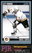Cliff Ronning 1992-93 Score Canadian #254 Vancouver Canucks