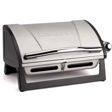 Grillster Portable Propane Gas Grill in Stainless Steel