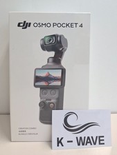 Open Box DJI Osmo Pocket 4 Creator Combo UNUSED Activated 4K Gimbal Camera