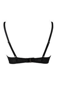 Axami 9841 Shelf Bra Lace Open Cups Underwire Sexy Lingerie Luxury