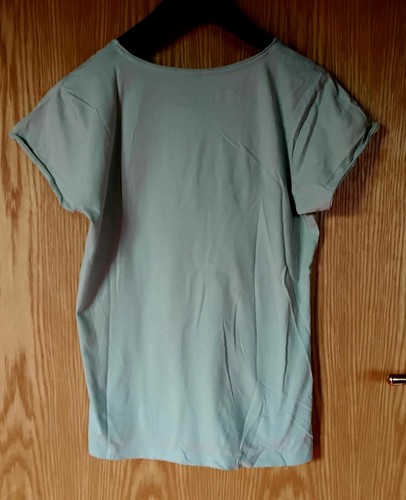 Damen T-SHIRT, Colours Of the World, M, Mint mit Print, getragen - Bild 2 von 5