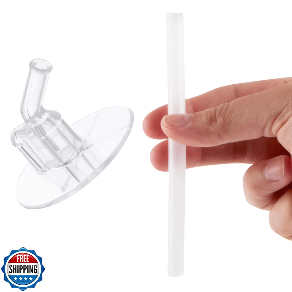 THERMOS FUNtainer 12 Ounce Insulated Kids Water Bottle Replacement Straws, 4 - Изображение 4 из 4