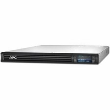 APC Smart-UPS, Line Interactive, 1000 VA, LCD, Rackmount 1U, 120V, 4x NEMA 5-15R