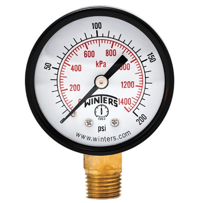 #ad #ad Winters 2 inch Dial Size Multi Function Economy Utility Dry Pressure Gauge ... $13.26