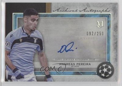 2020 Museum Collection UEFA Champions League Archival Andreas Pereira Auto 0tk0