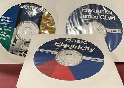 6 CDS ABOUT ELECTRONICS DC&AC CIRCUITS MOTORS & TRANSFORMERS BASIC ELECTRICITY +