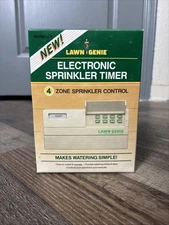 BRAND NEW NOS Lawn Genie 4 Zone Irrigation Electronic Timer Sprinkler Controller