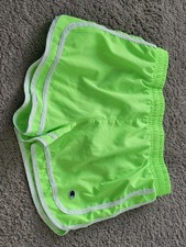 Champion Girls' Solid Woven Shorts - Sizzling Mint Green
